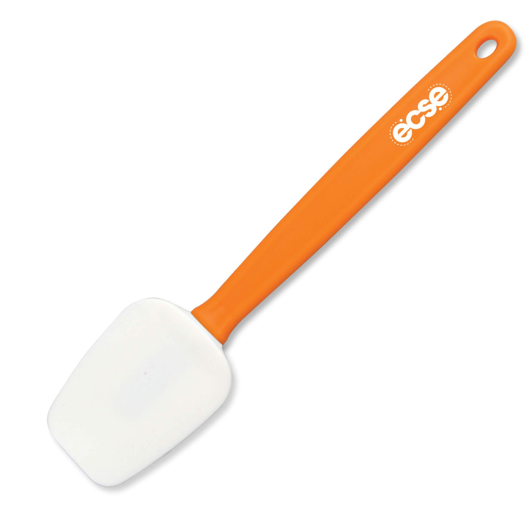 Paprika Orange Handle - White Spoon